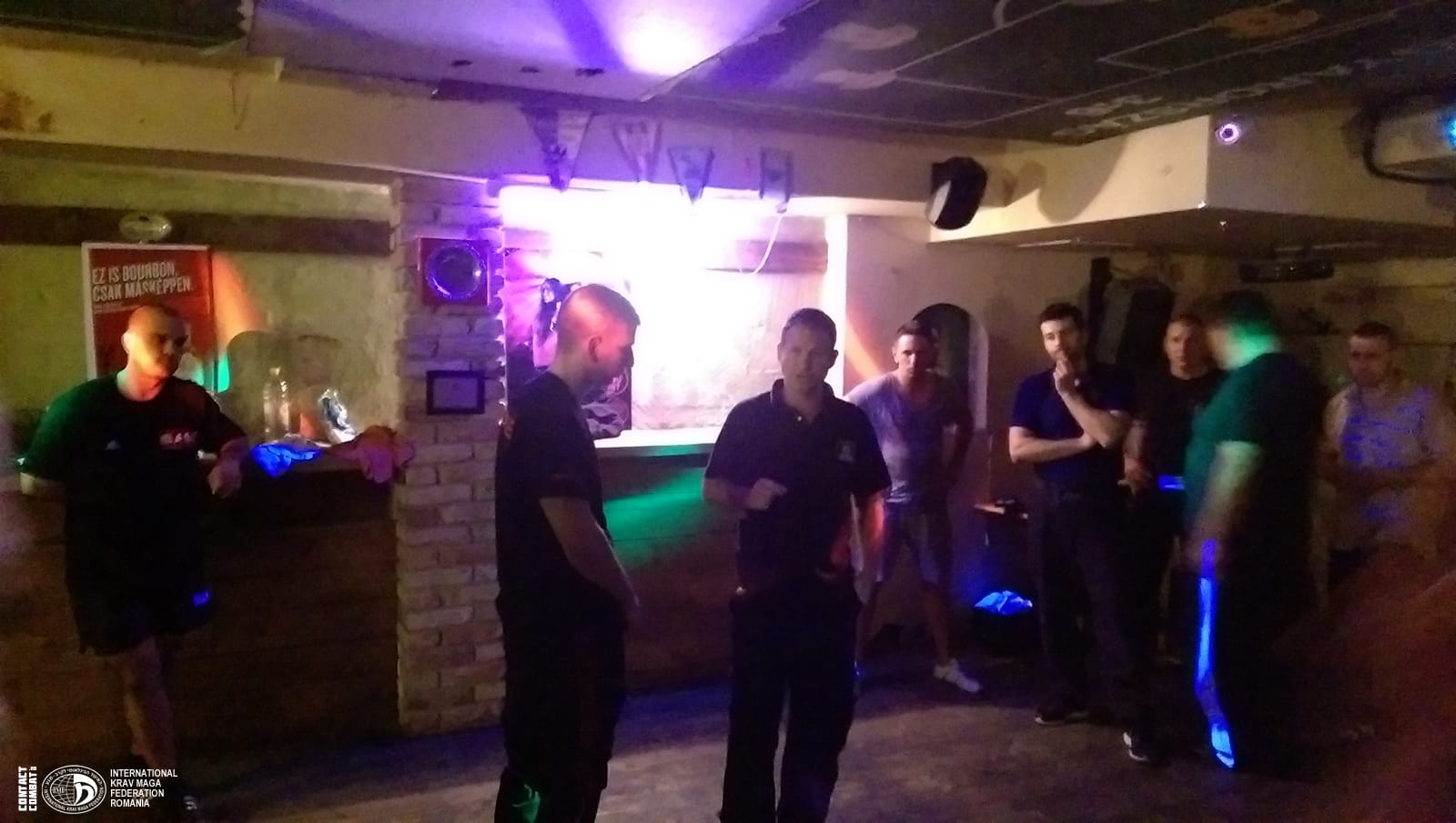 Bar fight seminar Budapesta cu Tamir Gilad