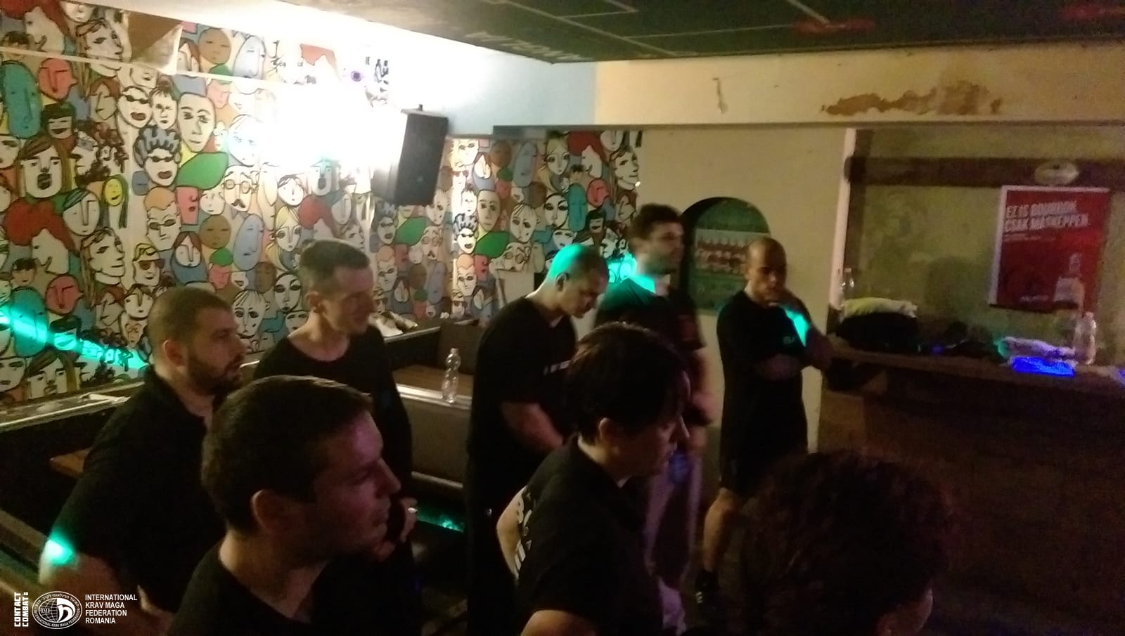 Bar fight seminar Budapesta cu Tamir Gilad