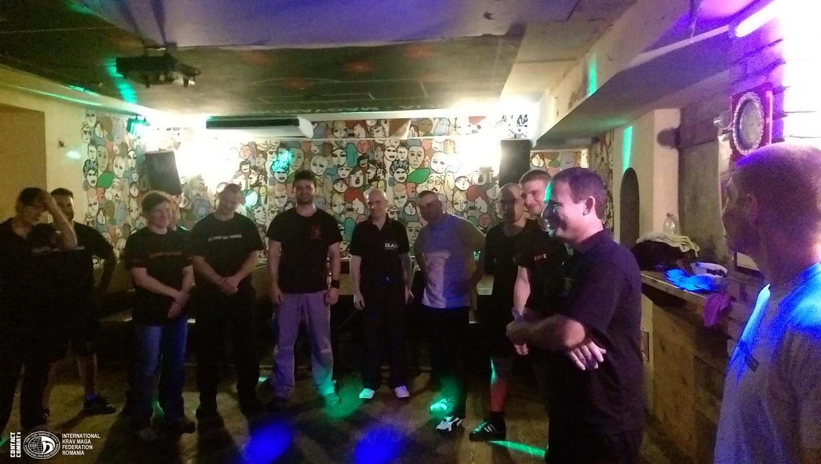 Bar fight seminar Budapesta cu Tamir Gilad