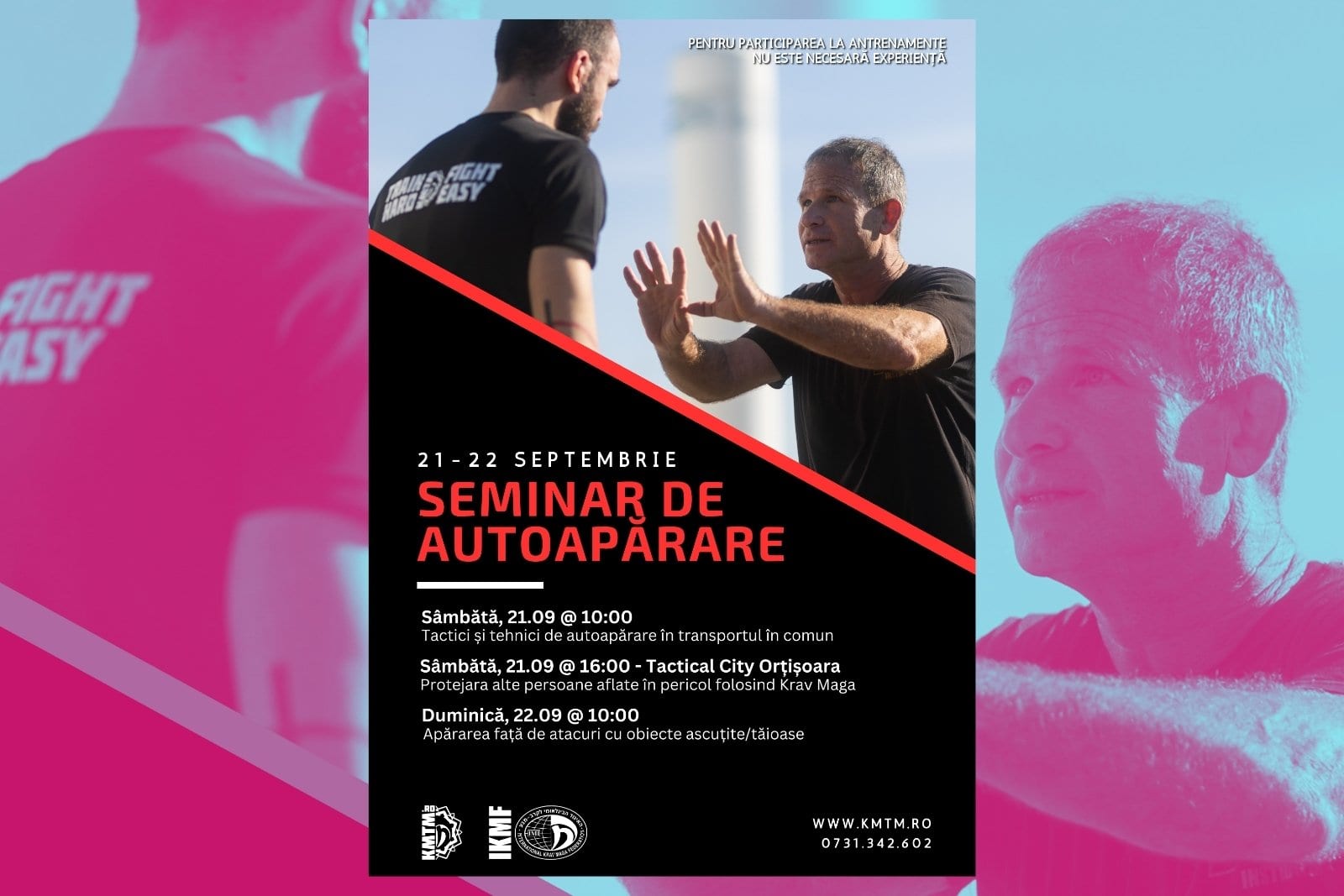 Seminar de autoapărare în Timișoara
